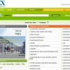 Giao diện trang web Cổng thông tin xuất khẩu Việt Nam. 