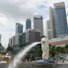 Công viên Sư Tử Biển - biểu tượng của đất nước Singapore. (Ảnh: Internet)