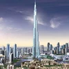 Phối cảnh tòa tháp Dubai khi hoàn thành. (Ảnh: Internet)