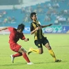 Trong trận đấu gặp U23 Lào chiều nay, tuyển U23 Malaysia sẽ không có sự tham gia của chân sút Mohamad Zaquan. (Ảnh minh họa: Hoàng Hà/TTXVN)