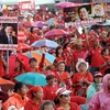Một cuộc biểu tình của phe "áo đỏ". (Ảnh minh họa: AFP/TTXVN) 