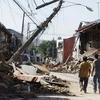 Trận động đất làm hàng trăm nghìn người dân Chile mất nhà cửa. (Ảnh: Reuters)