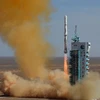 Vệ tinh Dao Cảm IX đã được tên lửa đẩy Trường Chinh 4C đưa vào không gian. (Ảnh: Xinhua)