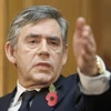 Thủ tướng Anh Gordon Brown. (Ảnh: AFP)