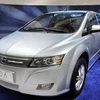 Xe taxi điện E6 của BYD. (Ảnh: Internet)