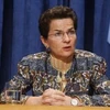 Bà Christiana Figueres. (Ảnh: EPA)