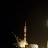 Tàu vũ trụ Liên hợp TMA-19 được phóng từ sân bay vũ trụ Baikonur. (Ảnh: AP)