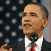 Tổng thống Barack Obama đọc thông điệp liên bang trước hai viện. (Ảnh: AP)