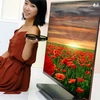 Mẫu TV LED 3D mỏng nhất thế giới của LG. (Nguồn: Internet)