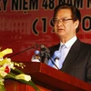 Thủ tướng Nguyễn Tấn Dũng phát biểu tại buổi lễ. (Ảnh: Đức Tám/TTXVN)