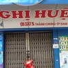 Nhà được đánh số theo kiểu "hai trong một" - 85 (75). (Ảnh: P.V/Vietnam+)