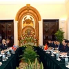 Các đại biểu dự Tham vấn chính trị cấp Thứ trưởng Ngoại giao Việt Nam-Na Uy. (Ảnh: Doãn Tấn/TTXVN)