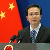 Người phát ngôn Bộ Ngoại giao Trung Quốc Hồng Lỗi. (Nguồn: Internet)