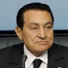 Tổng thống Ai Cập Hosni Mubarak trong phiên họp. (Nguồn: Reuters)