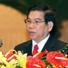 Chủ tịch nước Nguyễn Minh Triết. (Ảnh: TTXVN)