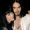 Vợ chồng Russell Brand và Katy Perry. (Nguồn: Internet)