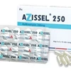 Thuốc Azissel 250 do Công ty Roussel Việt Nam sản xuất bị đình chỉ. (Nguồn: Chothuoctay.vn) 