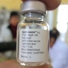 Mẫu vắcxin Quinvaxem. (Ảnh: PV/Vietnam+)