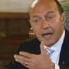 Tổng thống Romania Traian Basescu. (Ảnh: Reuters)