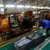 Phân xưởng sản xuất ôtô của Changan. (Ảnh: China Photo)