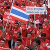 Một cuộc biểu tình của phong trào "áo đỏ". (Ảnh: AFP/TTXVN)