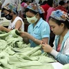 Xuất khẩu hàng dệt may hiện chiếm một tỷ trọng khá lớn trong cơ cấu xuất khẩu của Việt Nam. (Ảnh: Trần Việt/TTXVN)