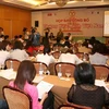 Quang cảnh cuộc họp báo công bố 120 doanh nghiệp đạt giải thưởng Thương hiệu mạnh Việt Nam. (Nguồn: Vneconomy.vn)