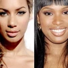 Leona Lewis và Jennifer Hudson. (Nguồn: Internet)