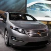 Chiếc Chevrolet Volt tại Triển lãm ôtô quốc tế tại New York. (Nguồn: Reuters)