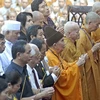 Quang cảnh Đại lễ Phật đản tại Thành phố Hồ Chí Minh. (Ảnh: Thế Anh/TTXVN)