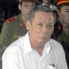Bị cáo Nguyễn Văn Tính tại phiên tòa. (Ảnh: Hoàng Hải/TTXVN)