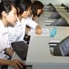 Giờ tin học của học sinh trường THPT chuyên Lê Quý Đôn, Lai Châu. (Ảnh: Bích Ngọc/TTXVN)