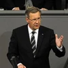 Ông Christian Wulff, Tổng thống CHLB Đức phát biểu sau cuộc bầu cử. (Nguồn: Getty Images)