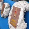 Một tảng đá chủ quyền quần đảo Trường Sa. Ảnh minh họa. (Ảnh: Nguyễn Văn Nhật/TTXVN)