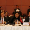 Phó Chủ tịch Quốc hội Tòng Thị Phóng tại Phiên họp Ban Chấp hành AIPA 31. (Ảnh: Trí Dũng/TTXVN)
