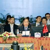 Phó Thủ tướng, Bộ trưởng Ngoại giao Phạm Gia Khiêm chủ trì hội nghị. (Ảnh: Nguyễn Dân/TTXVN)