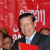 Phó Thủ tướng thường trực Chính phủ Lào Somsavad Lengsavad. (Ảnh: Phạm Văn Kiên/TTXVN)