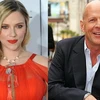 Hai diễn viên Scarlett Johansson và Bruce Willis. (Nguồn: Internet)