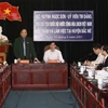 Phó chủ tịch Quốc hội Huỳnh Ngọc Sơn phát biểu tại buổi làm việc. (Ảnh: Doãn Tấn/TTXVN)