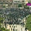 Xung đột trong cuộc biểu tình chống chính phủ ở Daraa ngày 8/4. (Nguồn: AFP/TTXVN)