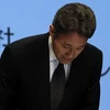 Phó chủ tịch điều hành Sony, Kazuo Hirai nói lời xin lỗi tới tất cả khách hàng. (Nguồn: Reuters)