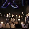 Nhóm nhạc Super Junior biểu diễn trong chương trình MTV Exit. (Nguồn: Internet)