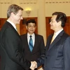 Thủ tướng Nguyễn Tấn Dũng tiếp ông Guido Westerwelle, Bộ trưởng Ngoại giao Cộng hòa Liên bang Đức. (Ảnh: Doãn Tấn/TTXVN)