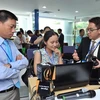 Đại diện HP giới thiệu công nghệ Beats Audio trên laptop HP Pavilion Dv6. (Nguồn: Dân Trí)