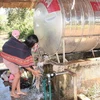 Hệ thống nước tự chảy được đưa vào sử dụng tại xã Đăk Rơ Va. (Ảnh: Trần Lê Lâm/TTXVN)