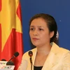 Người phát ngôn Bộ Ngoại giao Việt Nam Nguyễn Phương Nga. (Ảnh: Thống Nhất/TTXVN)