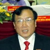 Bí thư Tỉnh ủy Quảng Ngãi Nguyễn Hòa Bình. (Ảnh: Thanh Long/TTXVN)
