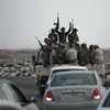 Quân nổi dậy ở Libya. (Nguồn: AFP/TTXVN)