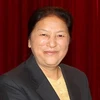 Chủ tịch Quốc hội Lào Pany Yathotu. (Ảnh: Trí Dũng/TTXVN)