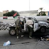 Lực lượng nổi dậy tại Tripoli ngày 22/8. (Nguồn: AFP/TTXVN)